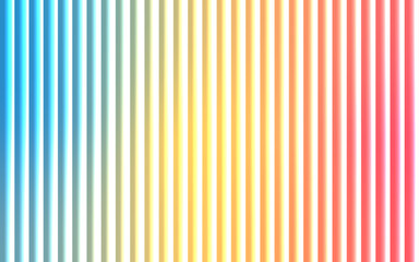 Obraz premium Soft cyan and peach gradient with minimal vertical line abstract background