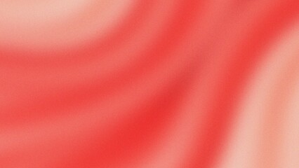 Fototapeta premium Abstract Hot Red and Orange Gradient Texture with Grainy Noise Effect banner poster header wallpaper backdrop design vibrant scarlet fire flow intense energy passion liquid silk sunset glow