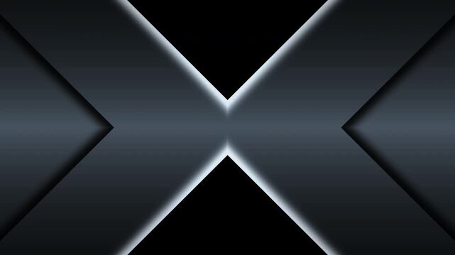 Set of business transitions with gradient, reserved style. Various shapes smooth sliding on screen, transparent alpha png layer included, 4k