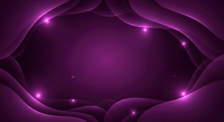 Purple abstract background with lights.