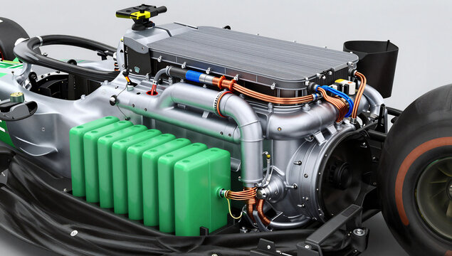 High Voltage Energy Recovery System Close Up