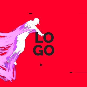 Neon Dance Motion Intro - Square