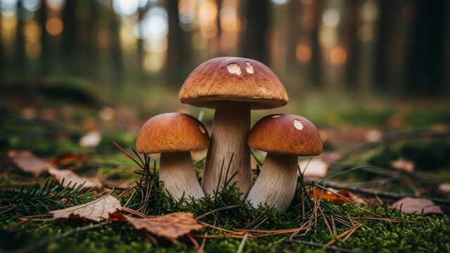 Forest mushroom