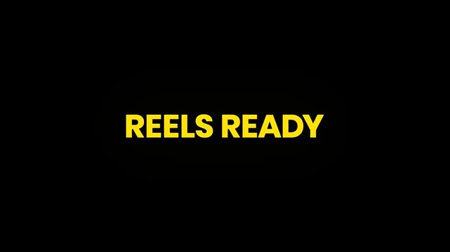 Reels Ready Cinematic Text Morphing Animation 4K for Short Form Video Promotion and Social Media Content Marketing