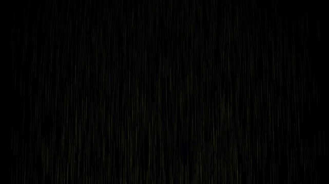 Simulated rainfall effect overlay, dark storm backdrop, abstract rain streaks for mood setting, rain effect.