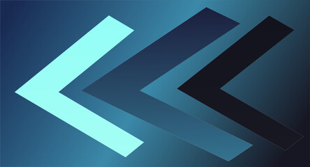 Corporate Blue Polygon