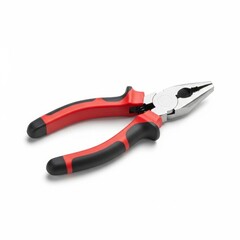 Durable and Stylish Red and Black Pliers for Various Tasks