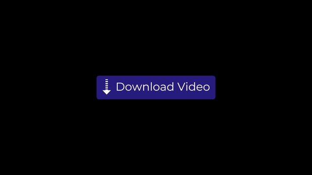 download video button arrow animation for media interface.