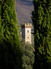Naklejka premium Italia, Toscana, Campagna intorno la città di Firenze.