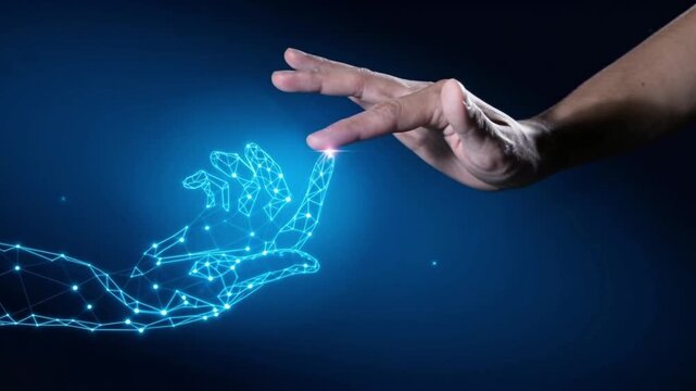 Digital transformation conceptual for next generation technology era..