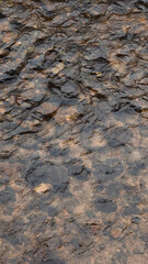 Rippling Water Surface Over Rocks