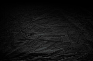 old black canvas textured background
