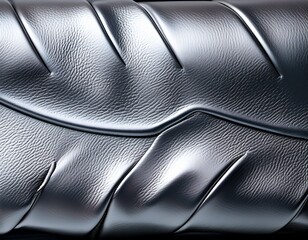 metallic silver leather texture for futuristic branding digital design royalty free