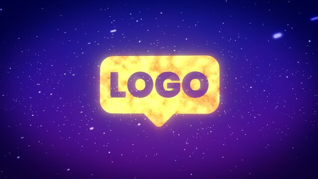 Dreamy Magical Floating Dust Particles Shiny Rays Logo Reveal