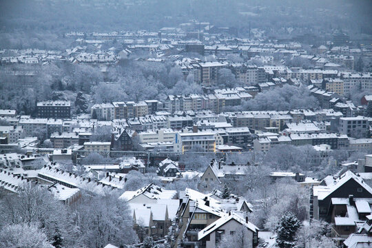 Wuppertal - das winterliche Barmen im Schnee