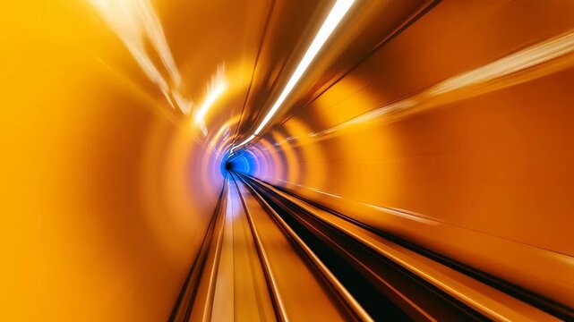 subway tunnel, high-speed trains, transportation, bullet train