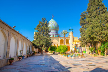 Ali Ibn Hamzeh Holy Shrine is one of the historical and religious structures in Shiraz, Iran.