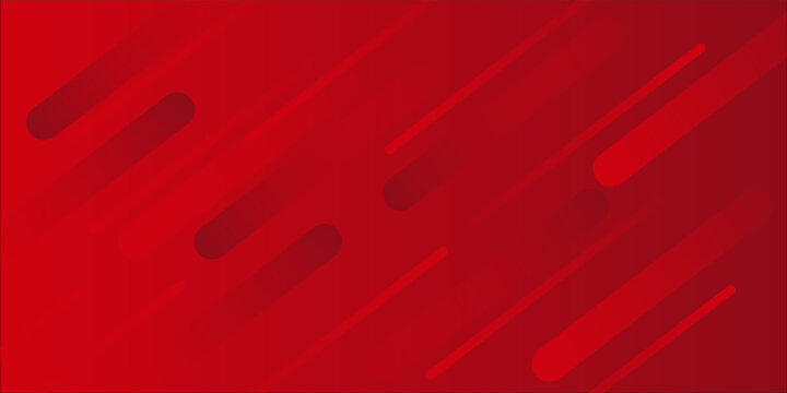 Abstract bright red gradient background with stripes pattern