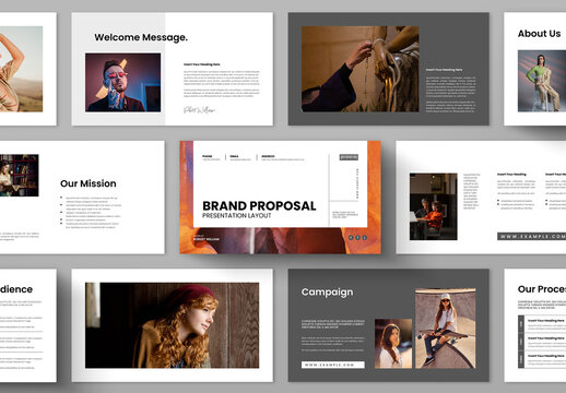 Modern Brand Proposal Presentation Template