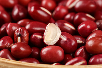 Obraz premium Fresh Red Beans from Heilongjiang Province China - Northeast Farmers Grains