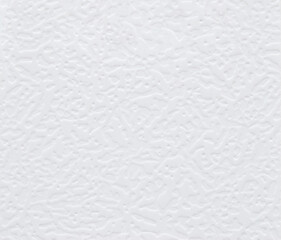 White texture, a piece of glossy structure embossed paper texture as background