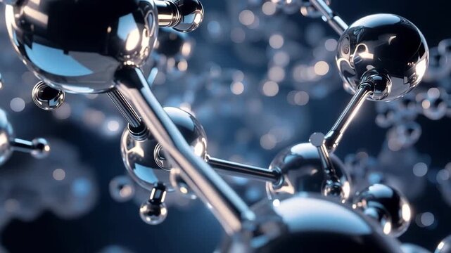 Abstract water drops on a chrome faucet and silver clock face create a liquid music of reflections against polished metal and gold surfaces