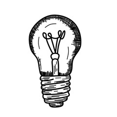 light bulb vector illustration