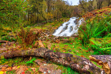 Beautiful autumn landscape of England. United Kingdom