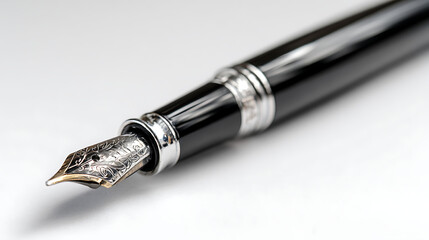 Wagner Black Pen White Background Afbcd