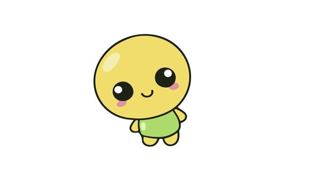 Cute Fruit Icon Vector Set