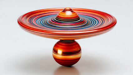 Spinning White Background