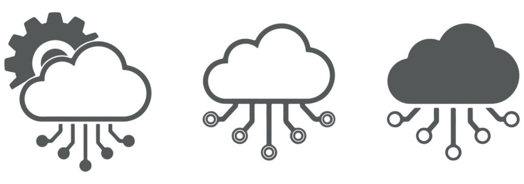 ofvs236 OutlineFilledVectorSign ofvs - cloud computing vector icon . isolated transparent . data transfer technology . outline and filled version . AI 10 / EPS 10 . g11576
