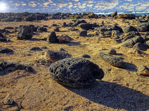 El Cotillo - Fuerteventura  - (roques volc&agrave;niques) - Illes Can&agrave;ries