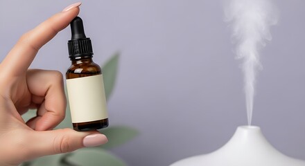 Essential Oil Bottle and Diffuser Aromatherapy Spa