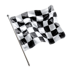  Racing Flag Isolated [Transparent Background PNG].
