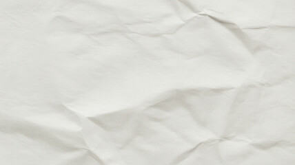 Obraz premium Crumpled white paper texture background