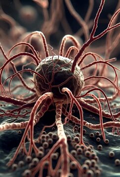 Angiogenesis tumor blood vessel formation