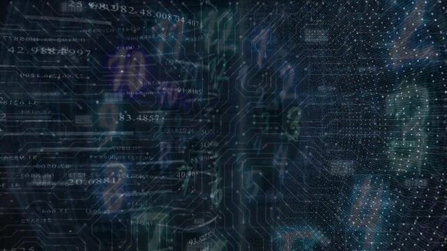 binary code background