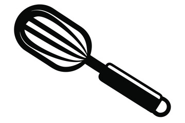 Obraz premium egg beater line art silhouette vector illustration