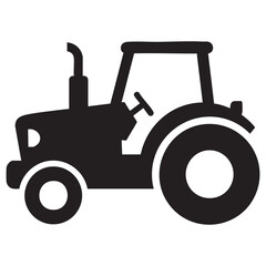 Agricultural Vehicle Black Symbol © MAHADEE