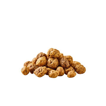 Pile of tiger nuts On Transparent Background