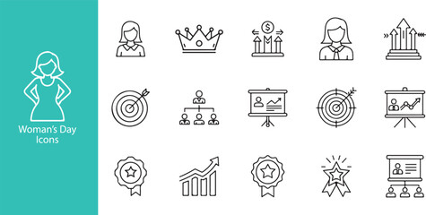 Female User Profile Icon Vector EPS