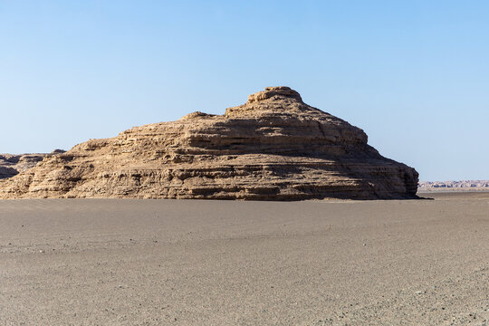 Yadan National Geological Park, Dunhuang China - Desert Rock Formation
