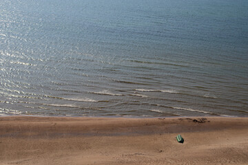 footprints in the sand