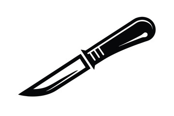 Obraz premium Vegetable Peeler Icon, Black and White Outline, Food Preparation Tool, Kitchen Utensil 88