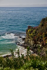 Rugged coast along Laguna Beach