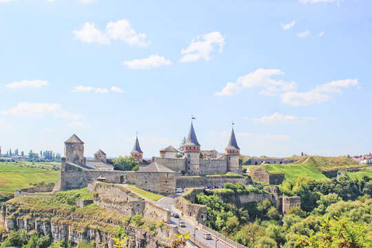 Kamianets-Podilskyi Castle in Khmelnytskyi, Ukraine