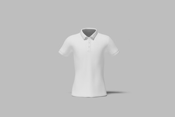 Polo T Shirt Blank Mockup