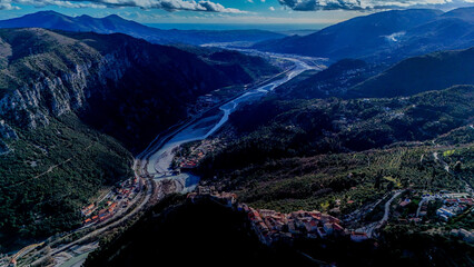 Bonson village plaine du var