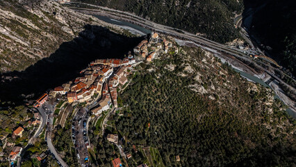 Bonson village plaine du var